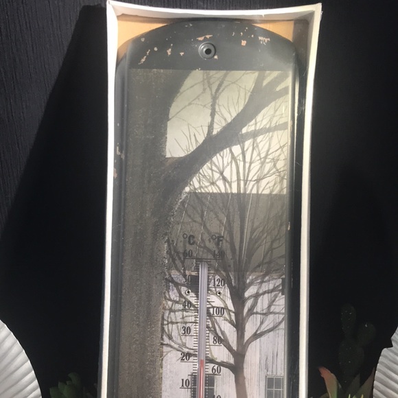 NIP Billy Jacobs “After the Dark Sled Ride”Primative Thermometer - Picture 4 of 6